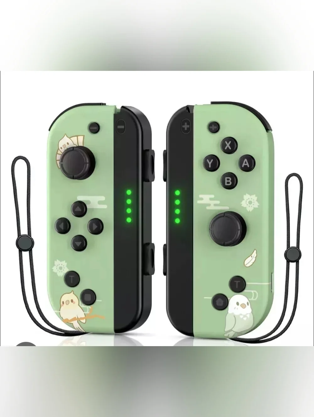 Nintendo Switch Controllers with Cute Bird Design
